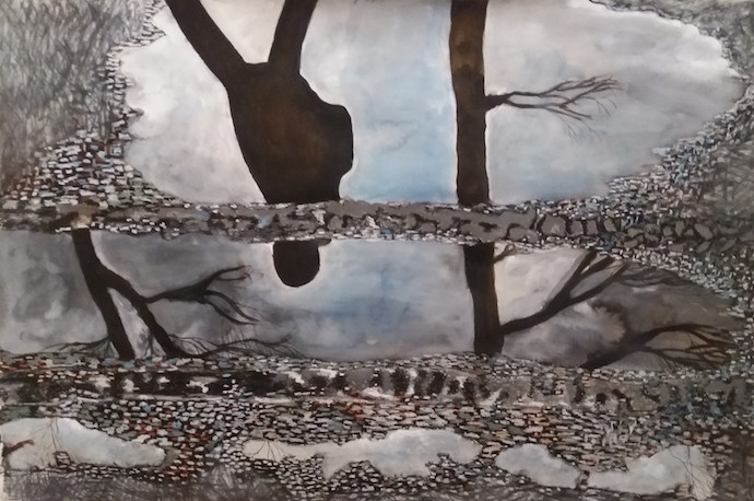 Man loopt voorbij - Lea Adriaans