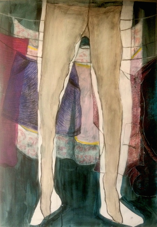 Aan de waslijn (serie Het blauwe uur) - Lea Adriaans